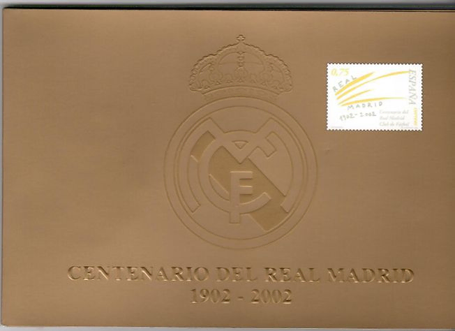 Carpeta centenario Real Madrid