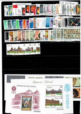 SELLOS ESPAÑA 1989