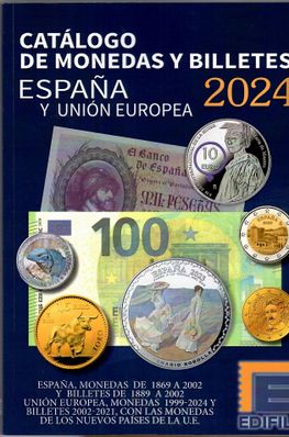 CATALOGO EDIFIL MONEDAS Y BILLETES 2024